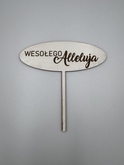 Topper "Wesołego Alleluja" WZ3