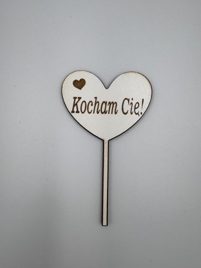 Topper "Kocham Cię" WZ2
