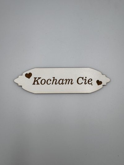 Topper "Kocham Cię" WZ4