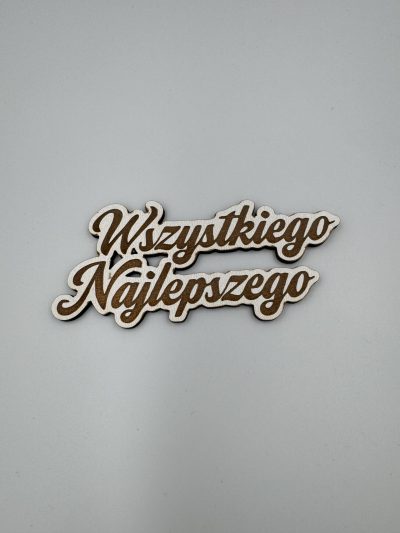 Topper "Wszystkiego Najlepszego"