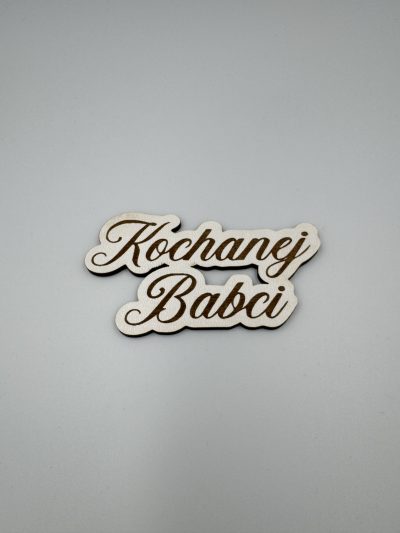 Topper "Kochanej Babci"