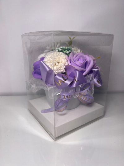 Flowe Box w doniczce Lawendowy - obrazek 3