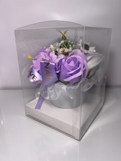 Flowe Box w doniczce Lawendowy - obrazek 2