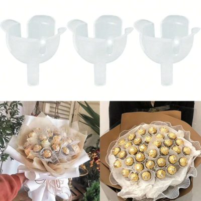 Uchwyt na cukierki czekoladę DIY bukiet ( min. 30szt. ) - obrazek 2